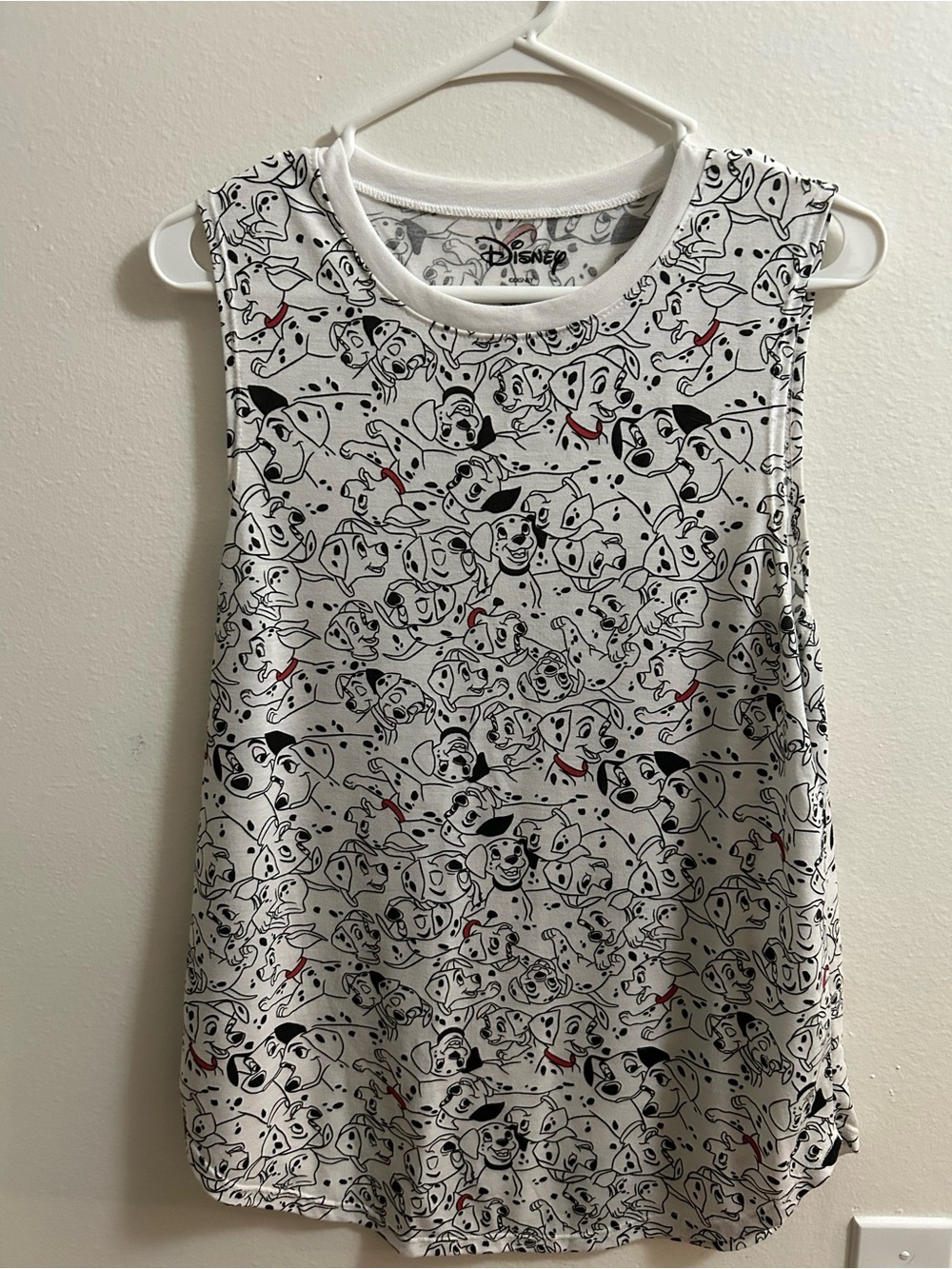 101 Dalmatians All-Over Print Sleeveless Tank Top